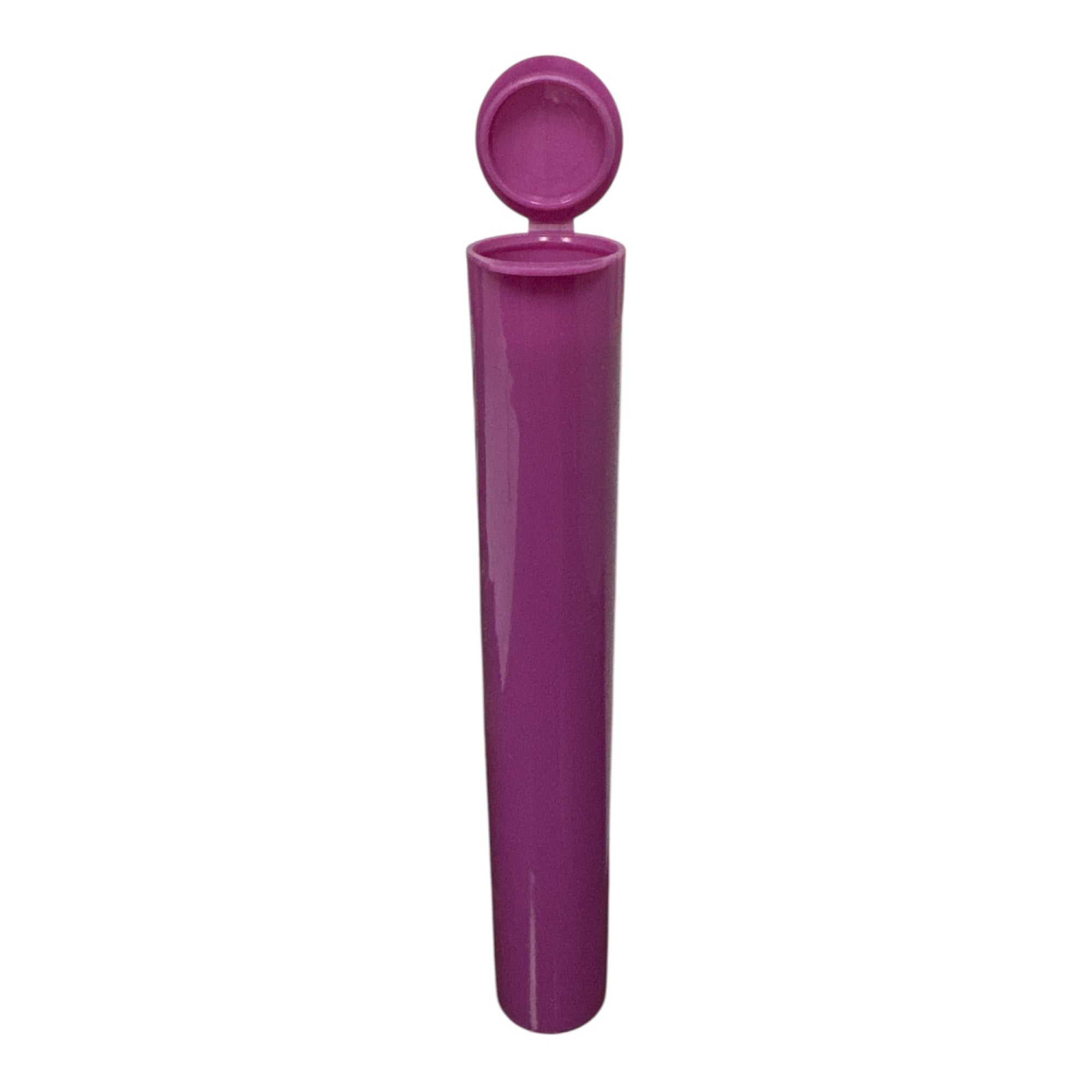 116mm purple pre-roll tube – premium child-resistant joint container, odor-proof packaging for cannabis