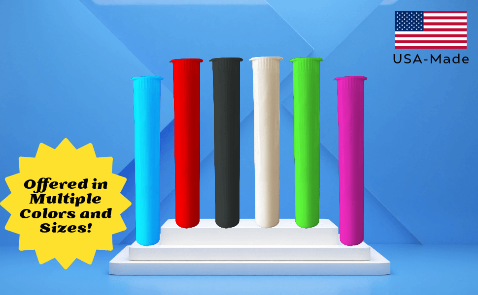 116mm Pre-Roll Tubes - 100 Count - EVO Plastics