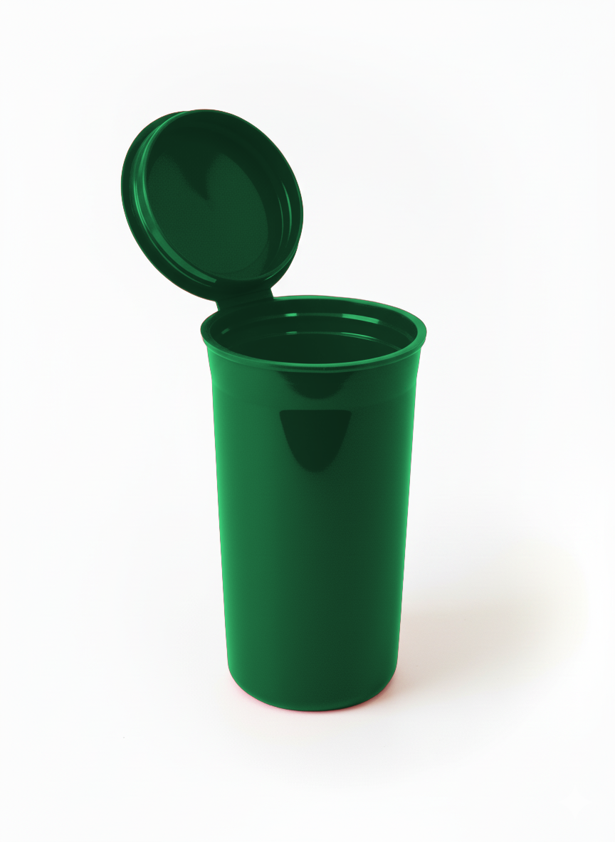 13 Dram Pop Top Bottles – 960 Count | Child-Resistant | USA Made | Wholesale