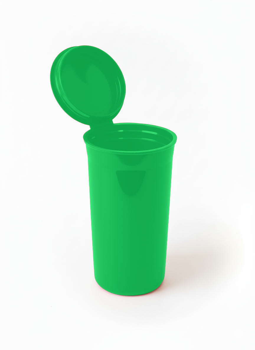 13 Dram Pop Top Bottles – 960 Count | Child-Resistant | USA Made | Wholesale