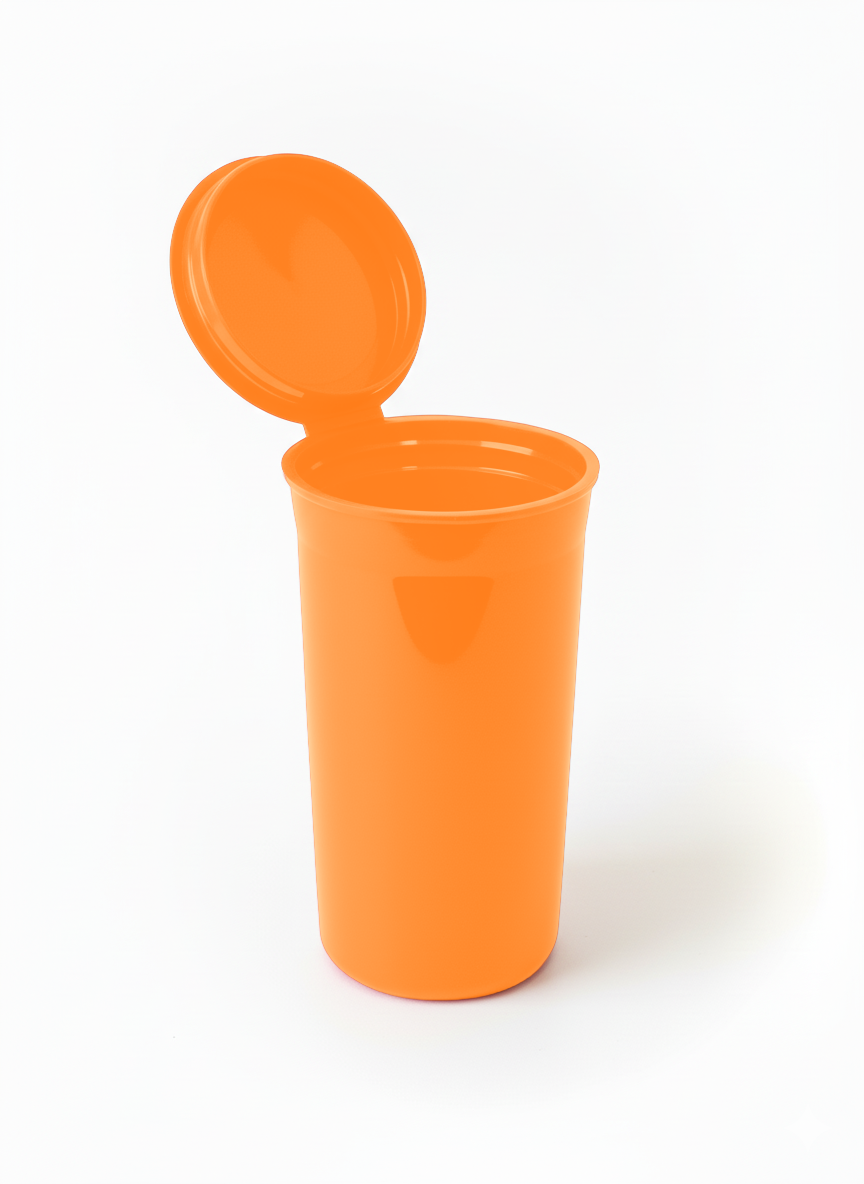 13 Dram Pop Top Bottles – 960 Count | Child-Resistant | USA Made | Wholesale