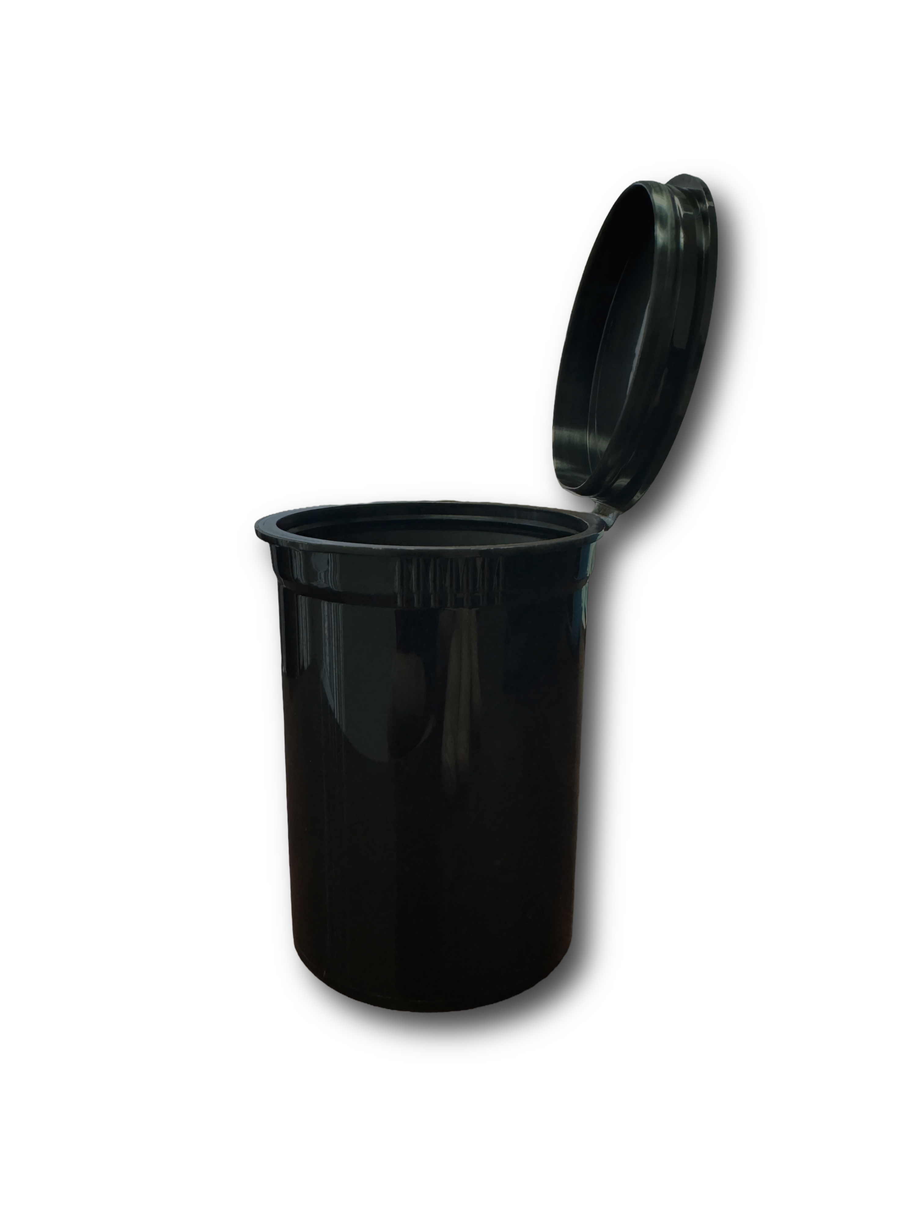 Black 30 Dram Pop Top Bottle - Child Resistant - 150 units/case