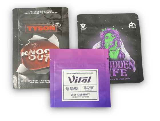 Custom Mylar Bags - EVO Plastics