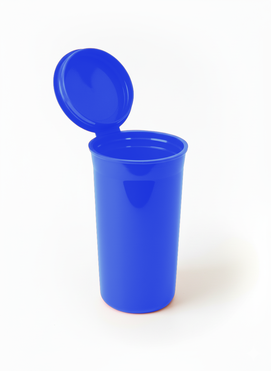 13 Dram Pop Top Bottles – 960 Count | Child-Resistant | USA Made | Wholesale
