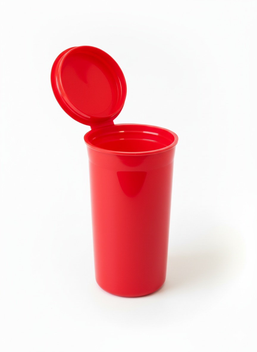 13 Dram Pop Top Bottles – 960 Count | Child-Resistant | USA Made | Wholesale
