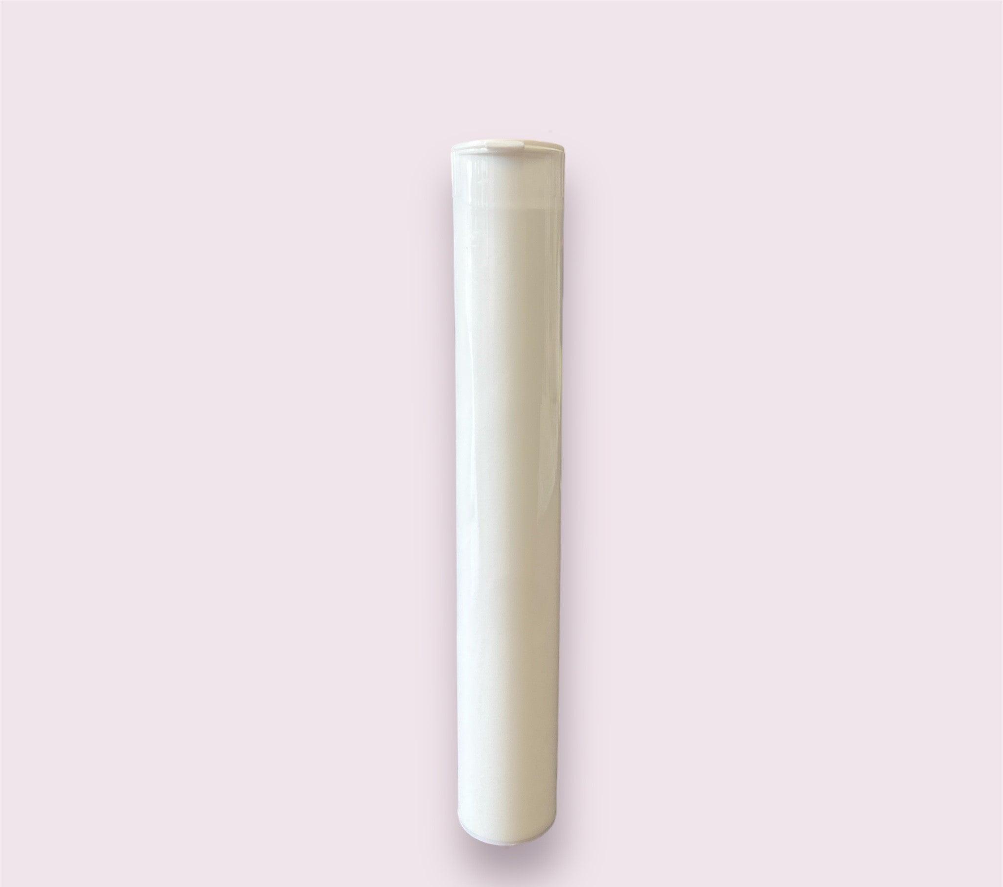 Opaque White - 116mm Pre-Roll Tubes - 1000 Count - EVO Plastics