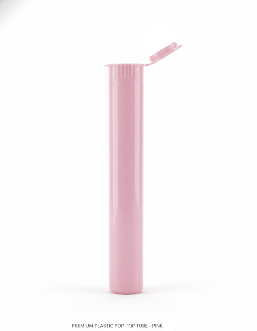 Opaque Pink - 116mm Pre-Roll Tubes - 1000 Count