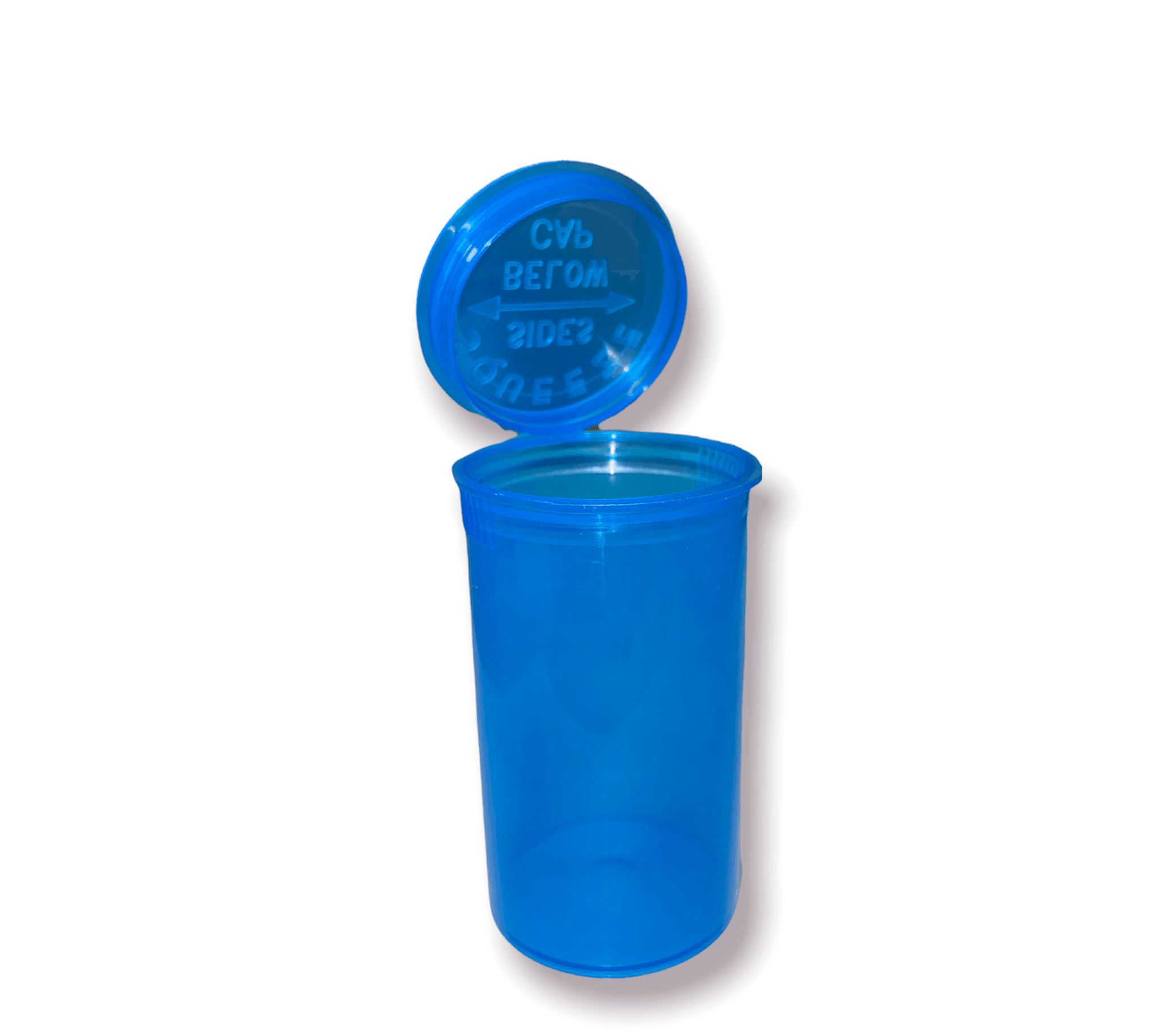 30 Dram Pop Top Bottles [150-Pack, Multiple Colors Available] - EVO Plastics