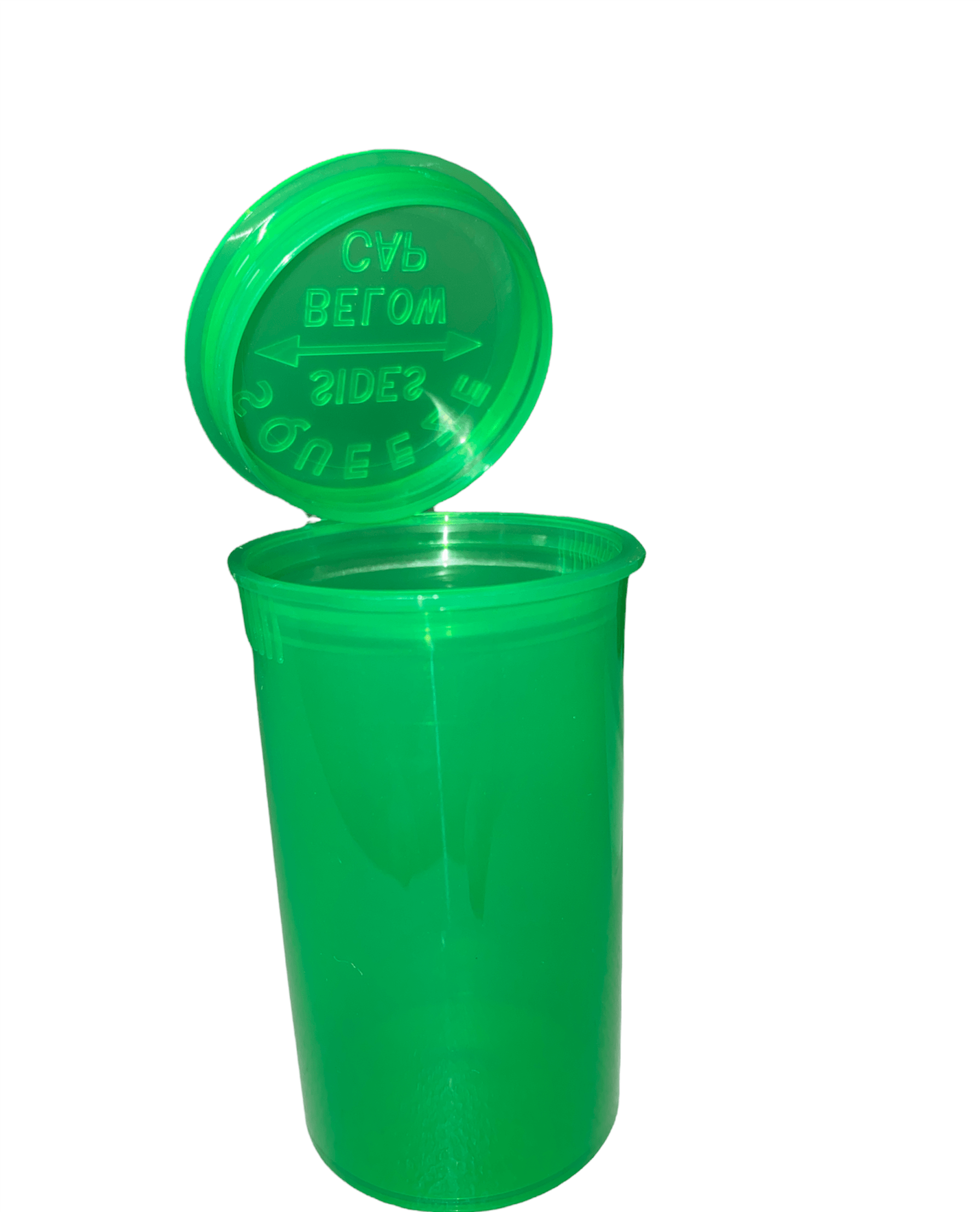 30 Dram Pop Top Bottles [150-Pack, Multiple Colors Available] - EVO Plastics