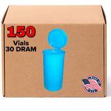 30 Dram Pop Tops (150 count) - EVO Plastics